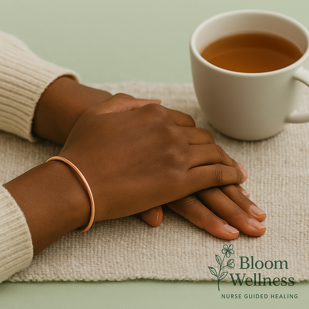 Rooted Balance Copper Cuff Bracelet